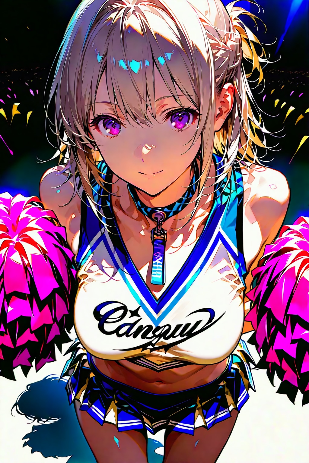 (935HQ)銀髪ちゃんチアガール