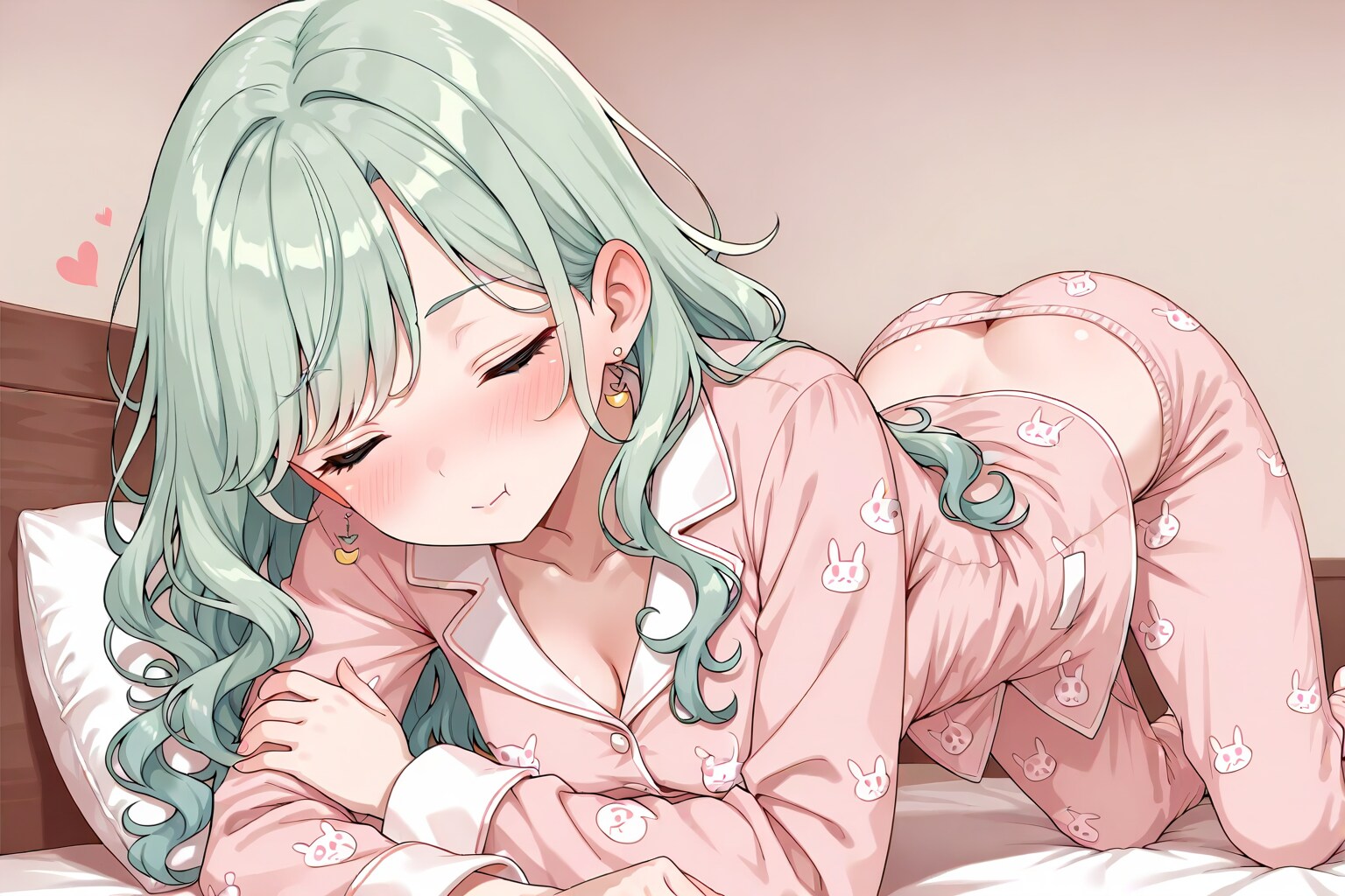 寝ぼけて発情