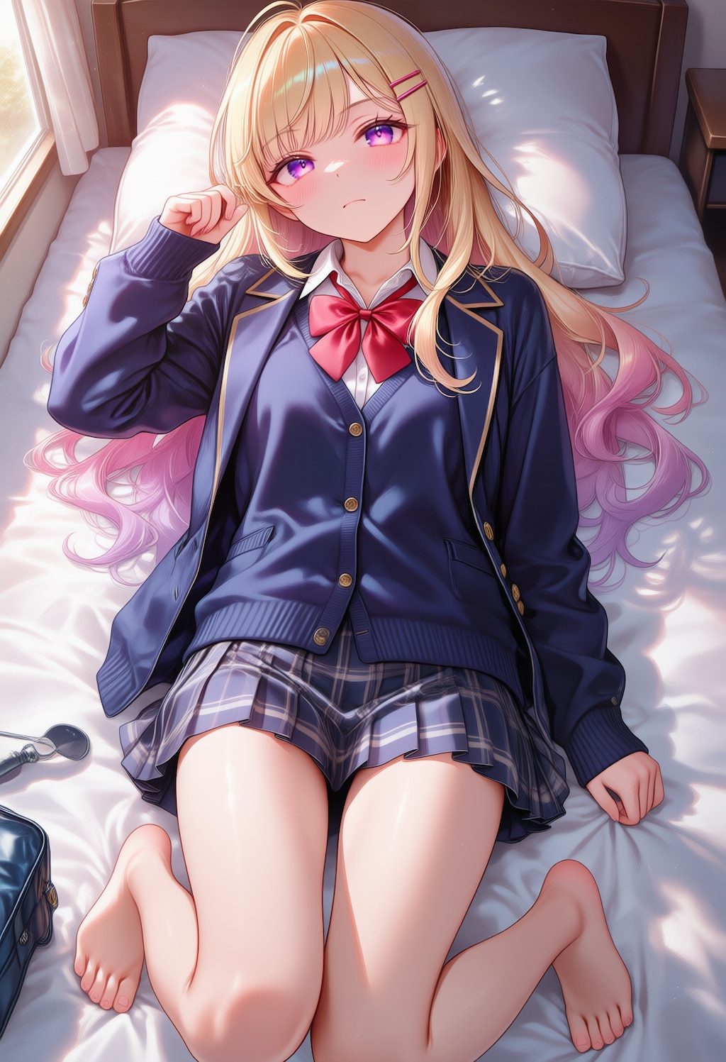 寝転びJK