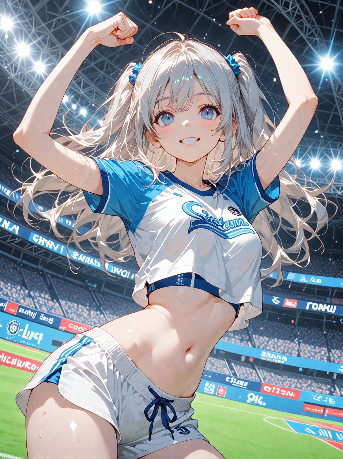 ガッツポーズ