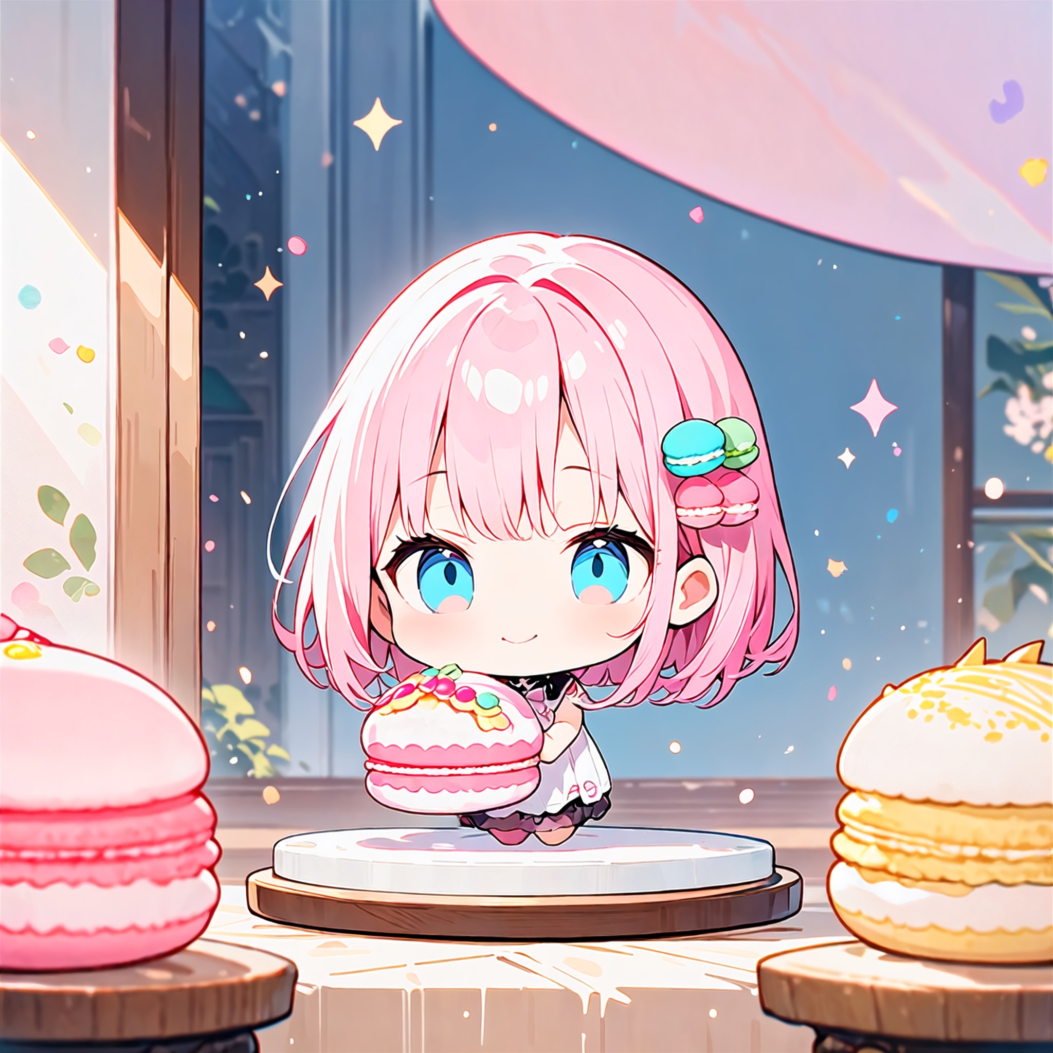 ちびマカロン | の人気AIイラスト・グラビア