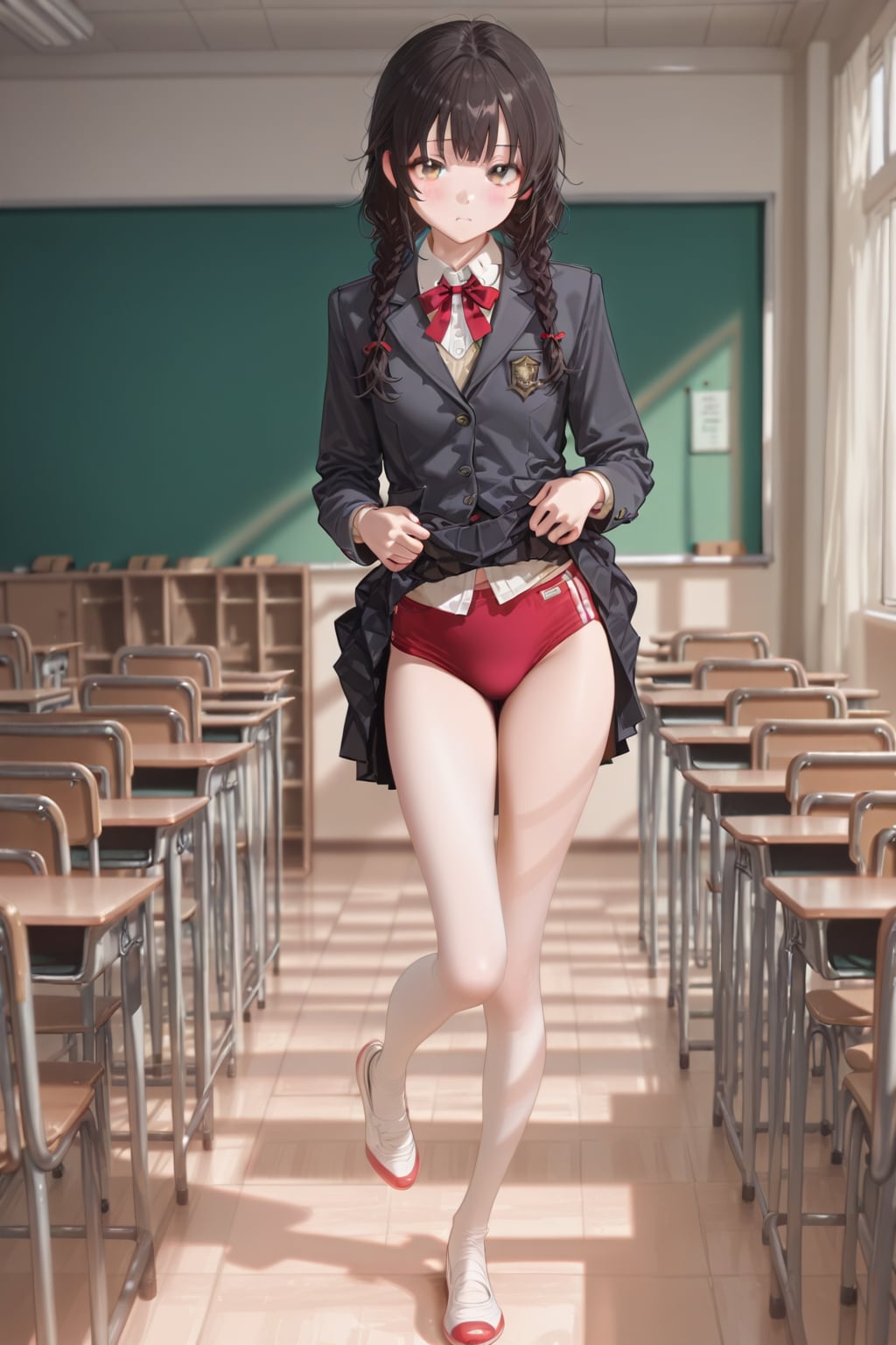 ブレザー女子のたくし上げブルマ2(PEGASUS)