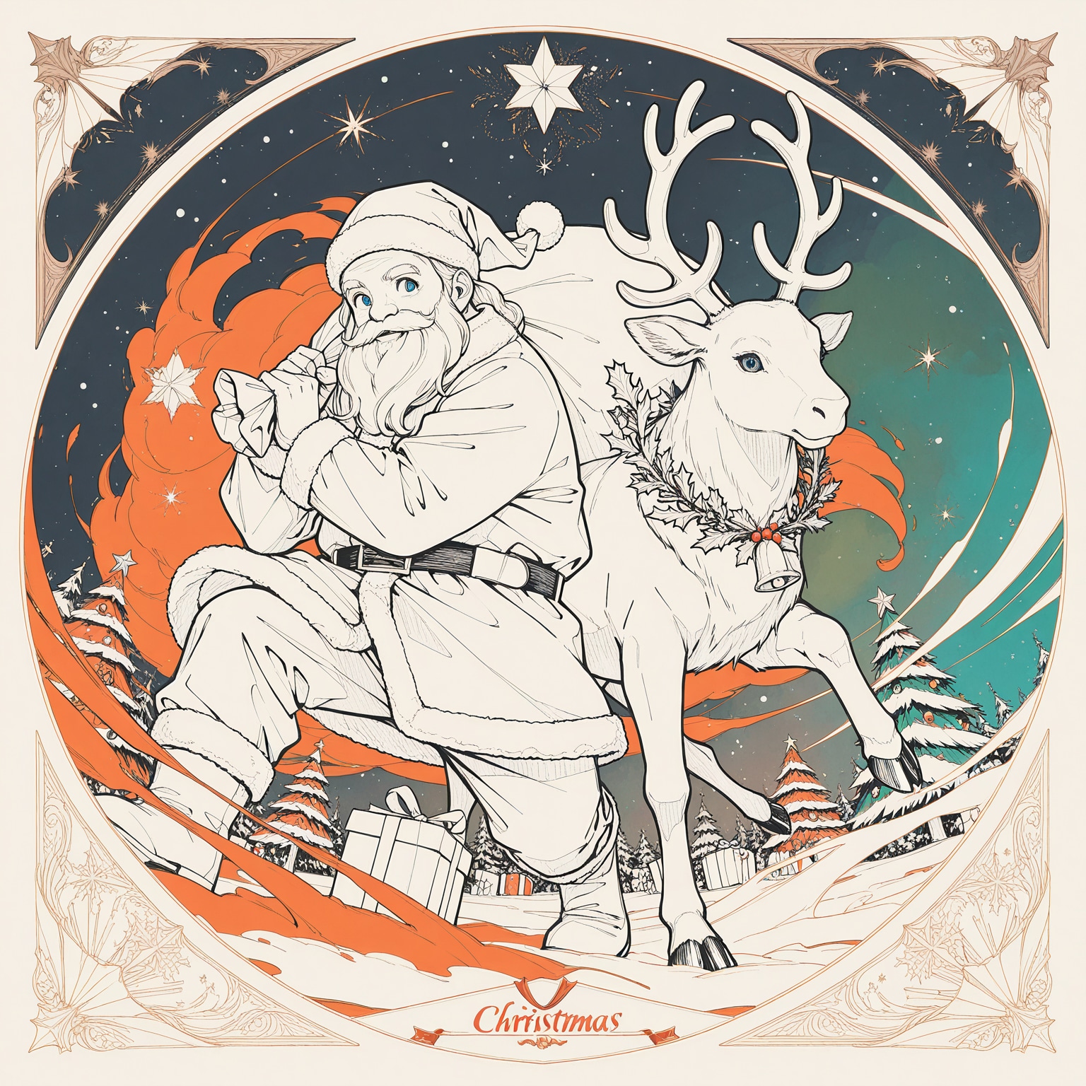 ちちぷいクリスマス 5 | の人気AIイラスト・グラビア