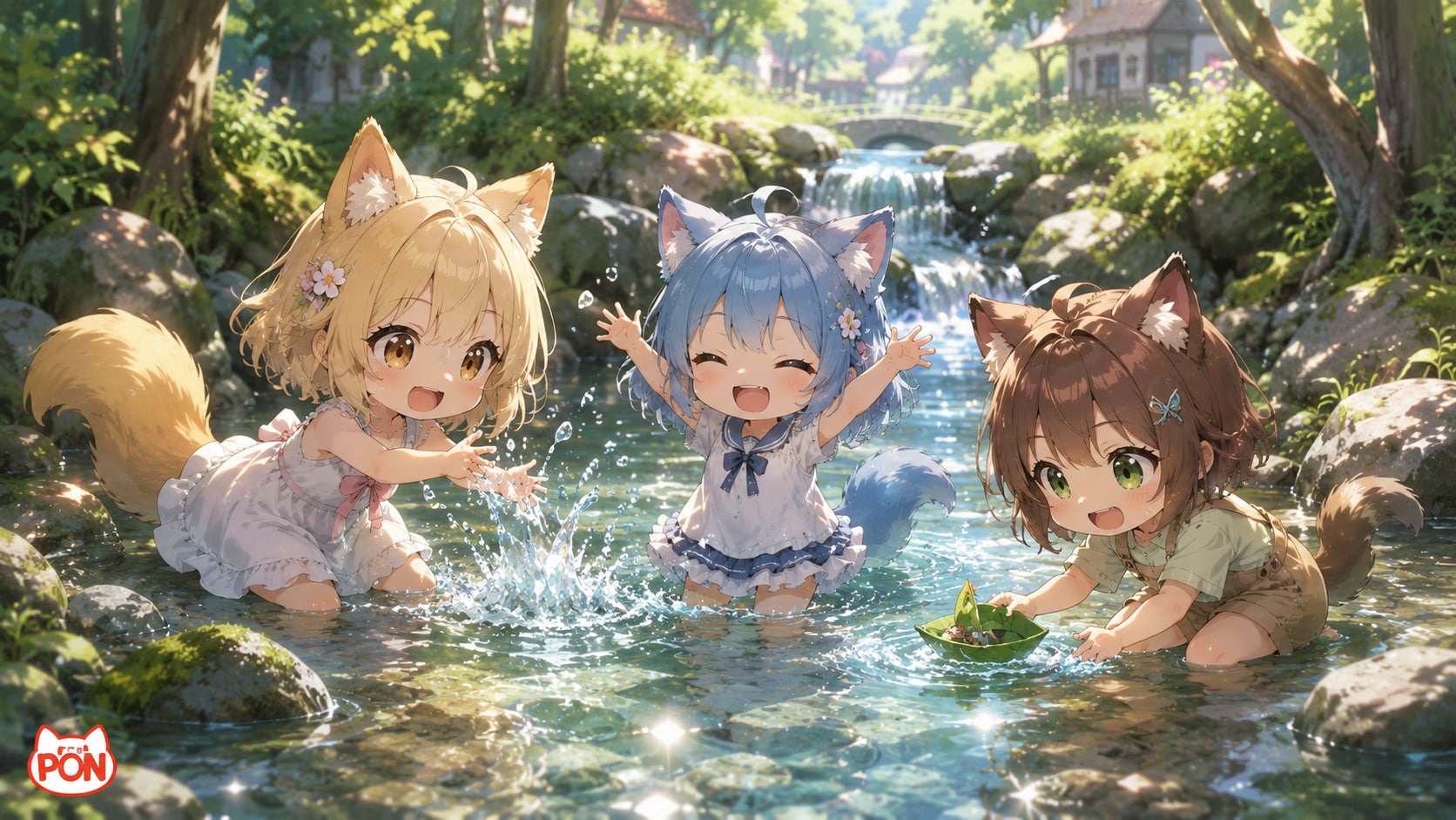 ケモミミの夏休み
