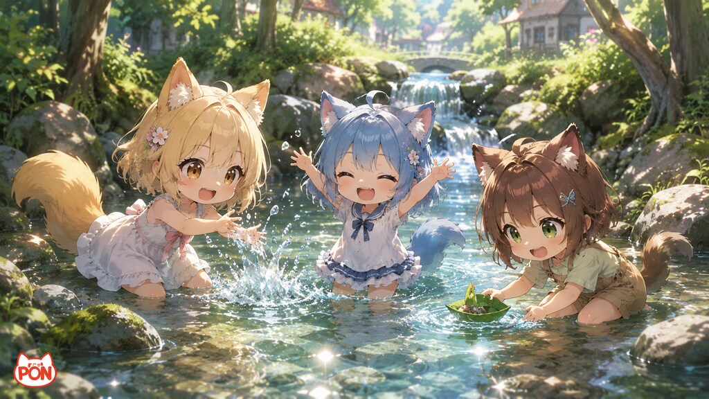 ケモミミの夏休み