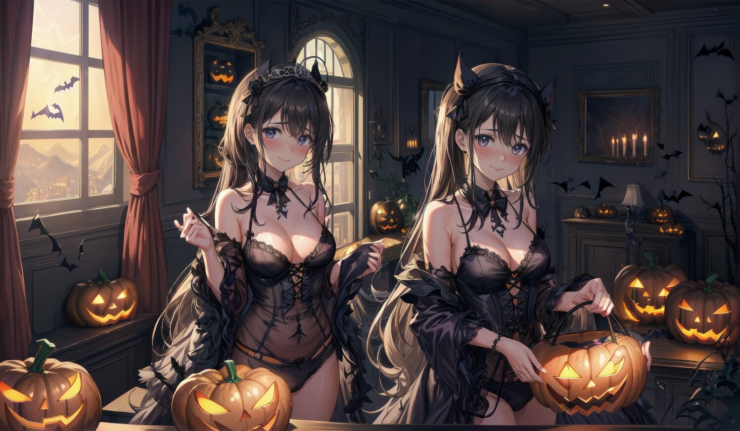 ハロウィンの夜
