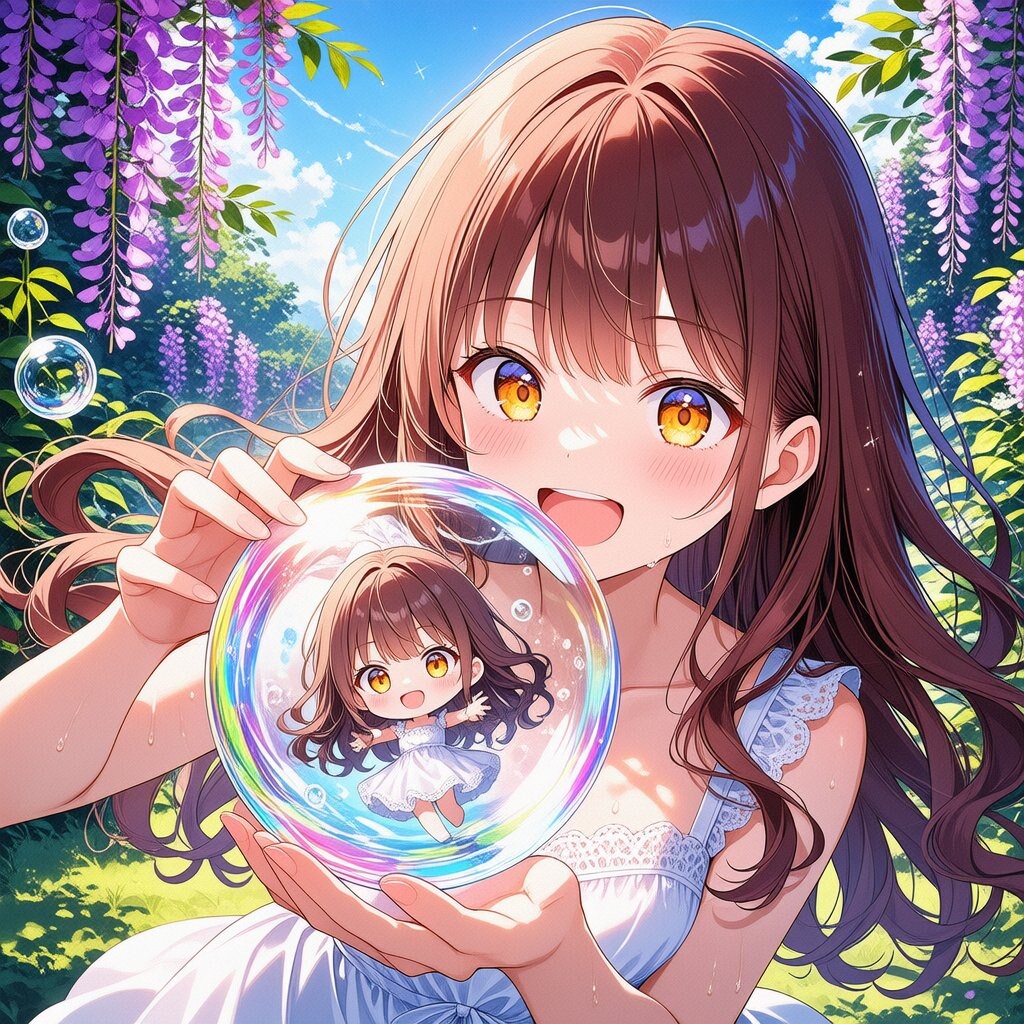 チビと泡と私