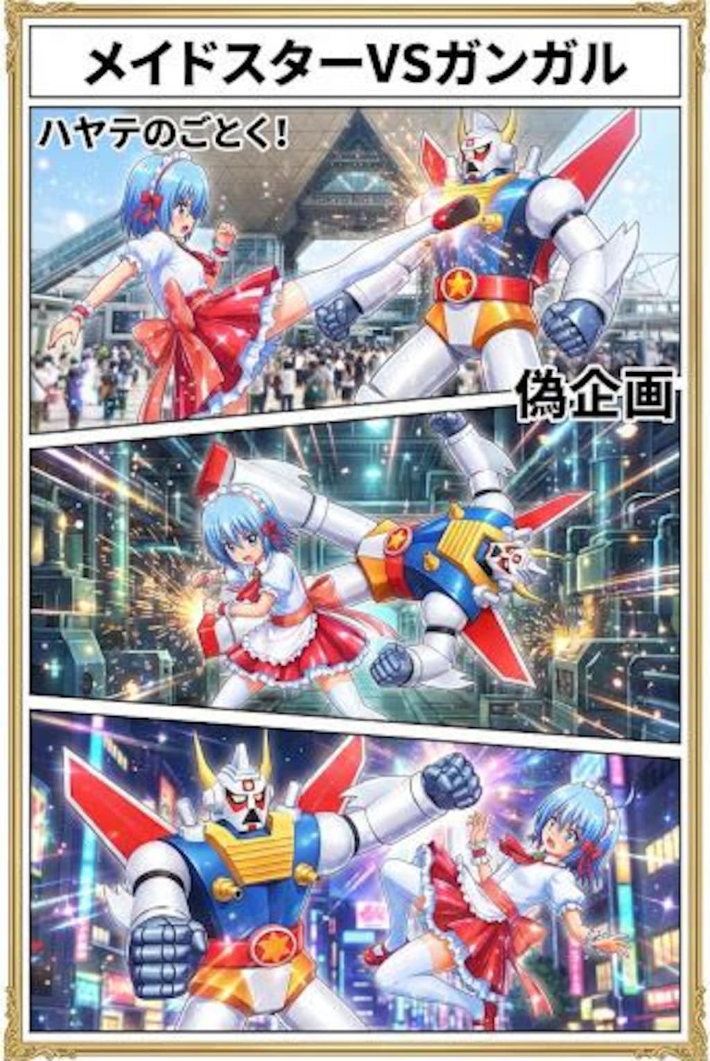 メイドスターVSガンガル　ハヤテのごとく！