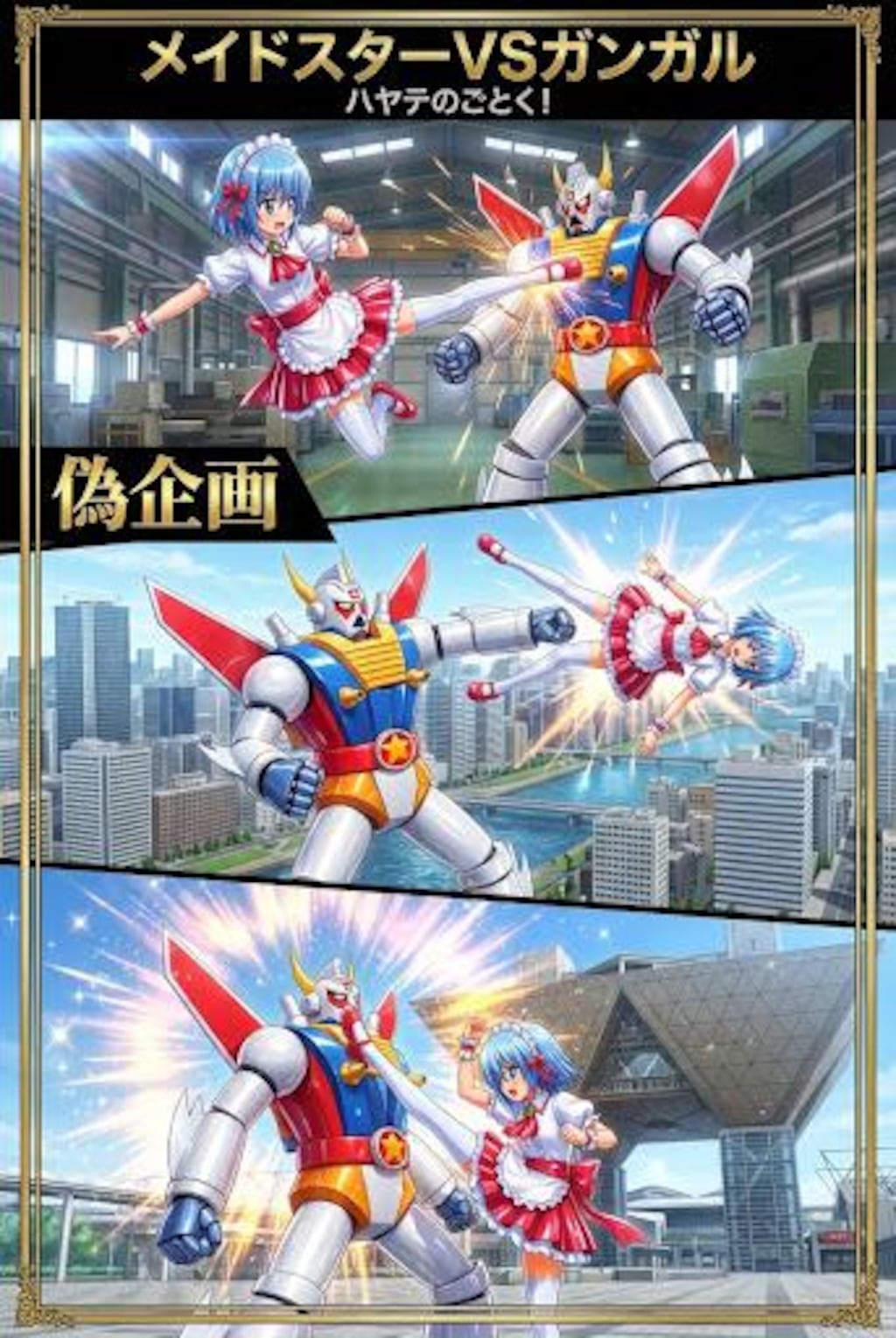 メイドスターVSガンガル　ハヤテのごとく！