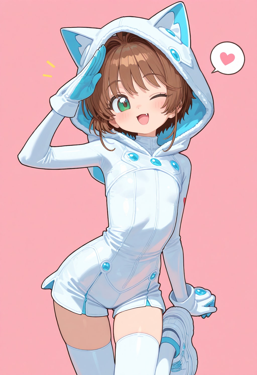 猫スーツさくらちゃん