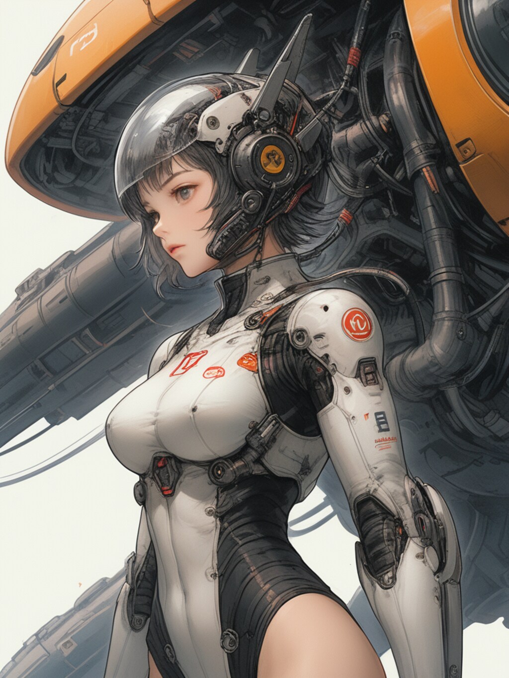 cosmic android girl & power loader