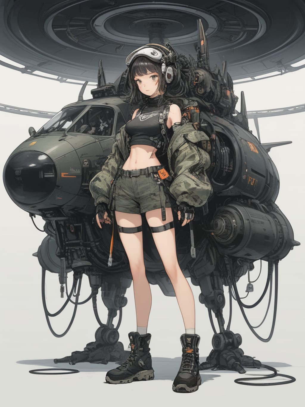 cosmic android girl & power loader