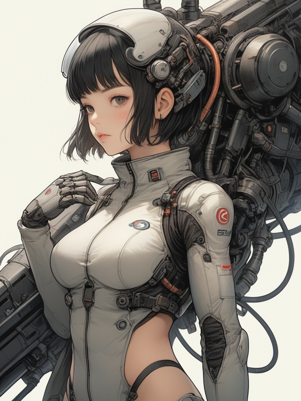 cosmic android girl & power loader