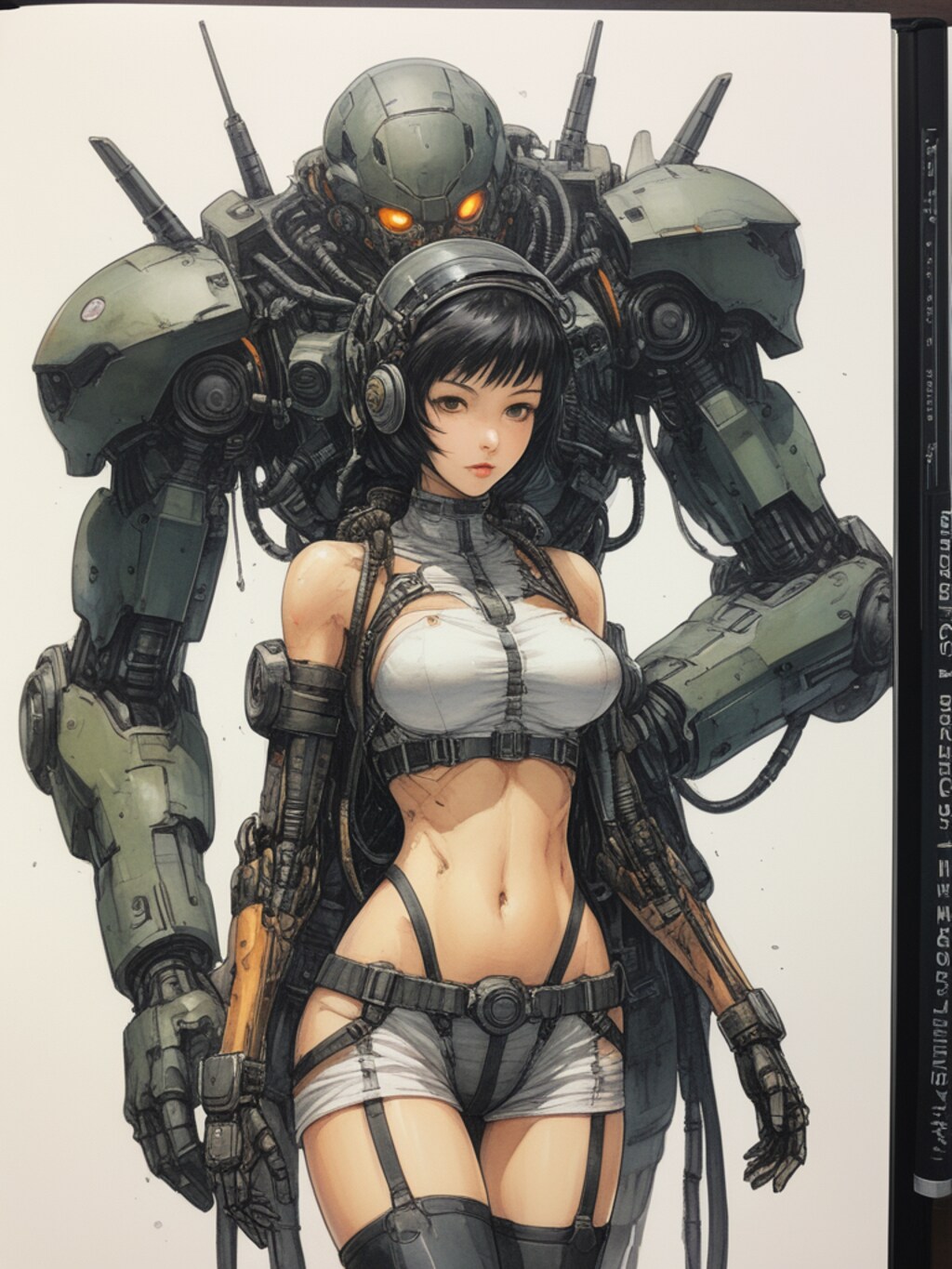 cosmic android girl & power loader