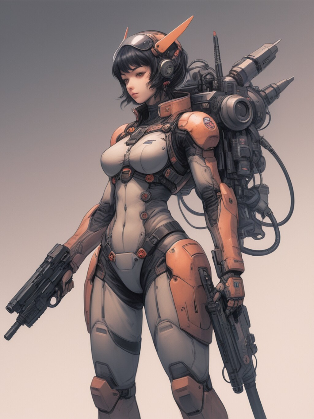 cosmic android girl & power loader