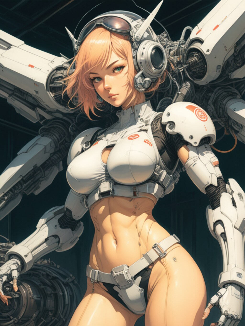 cosmic android girl & power loader