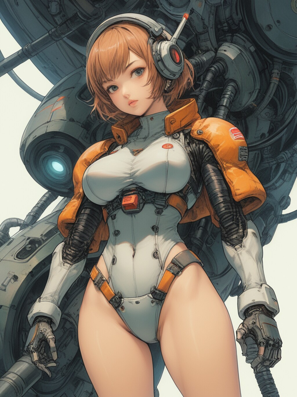 cosmic android girl & power loader