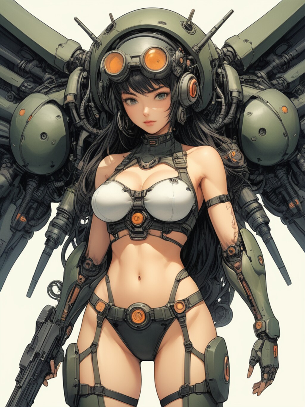 cosmic android girl & power loader