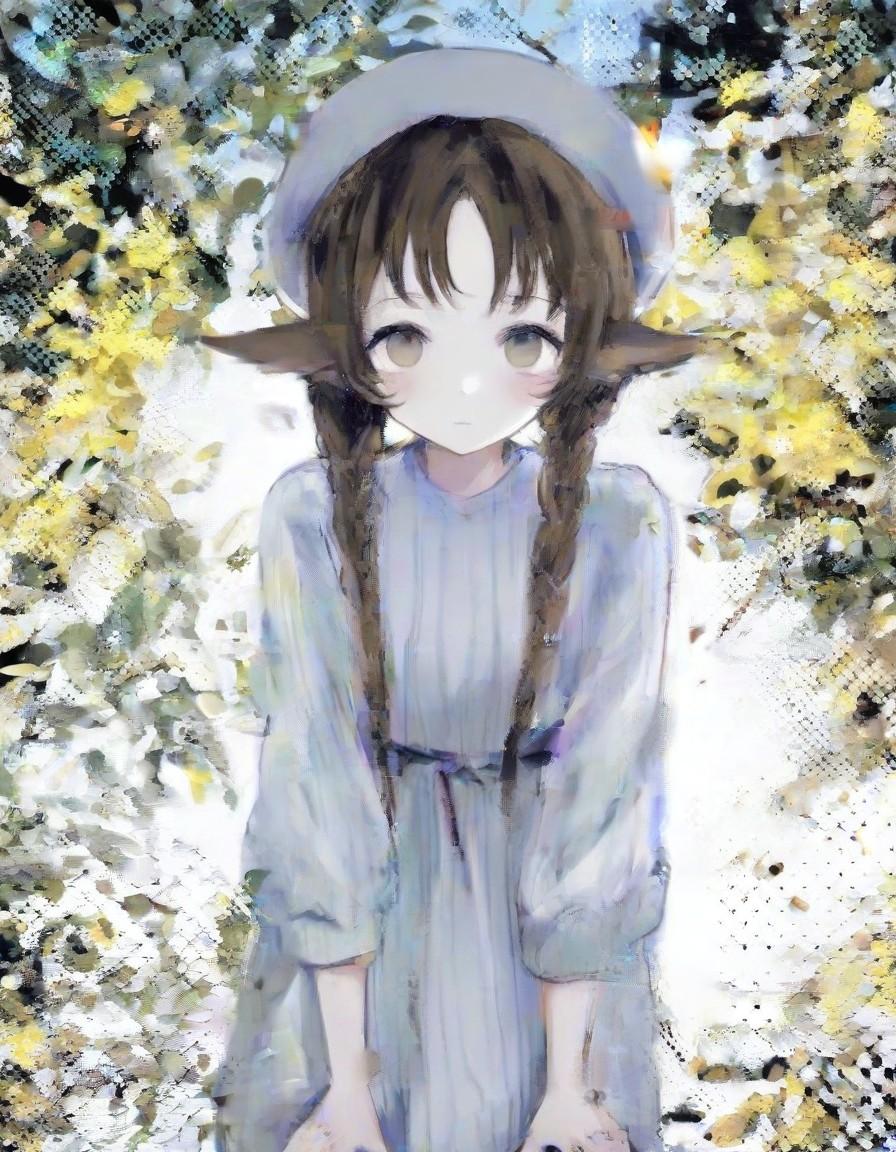 三つ編みの子 | の人気AIイラスト・グラビア