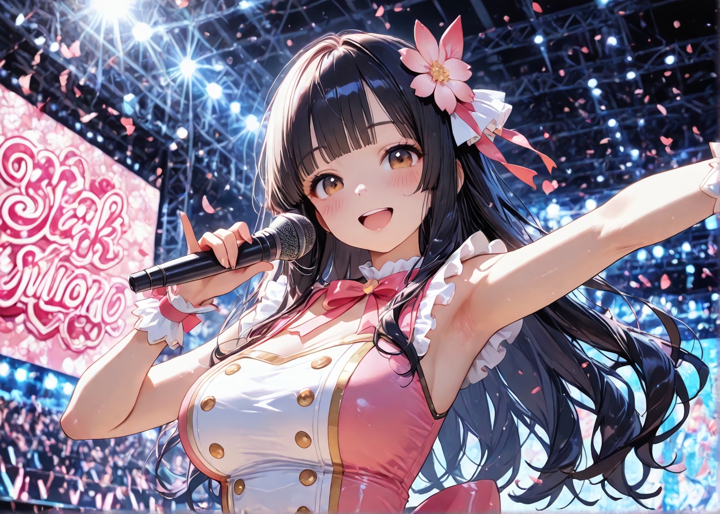 アイドル🩷 | の人気AIイラスト・グラビア