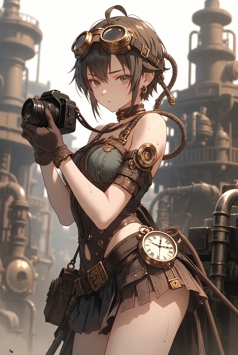 スチームパンク記者