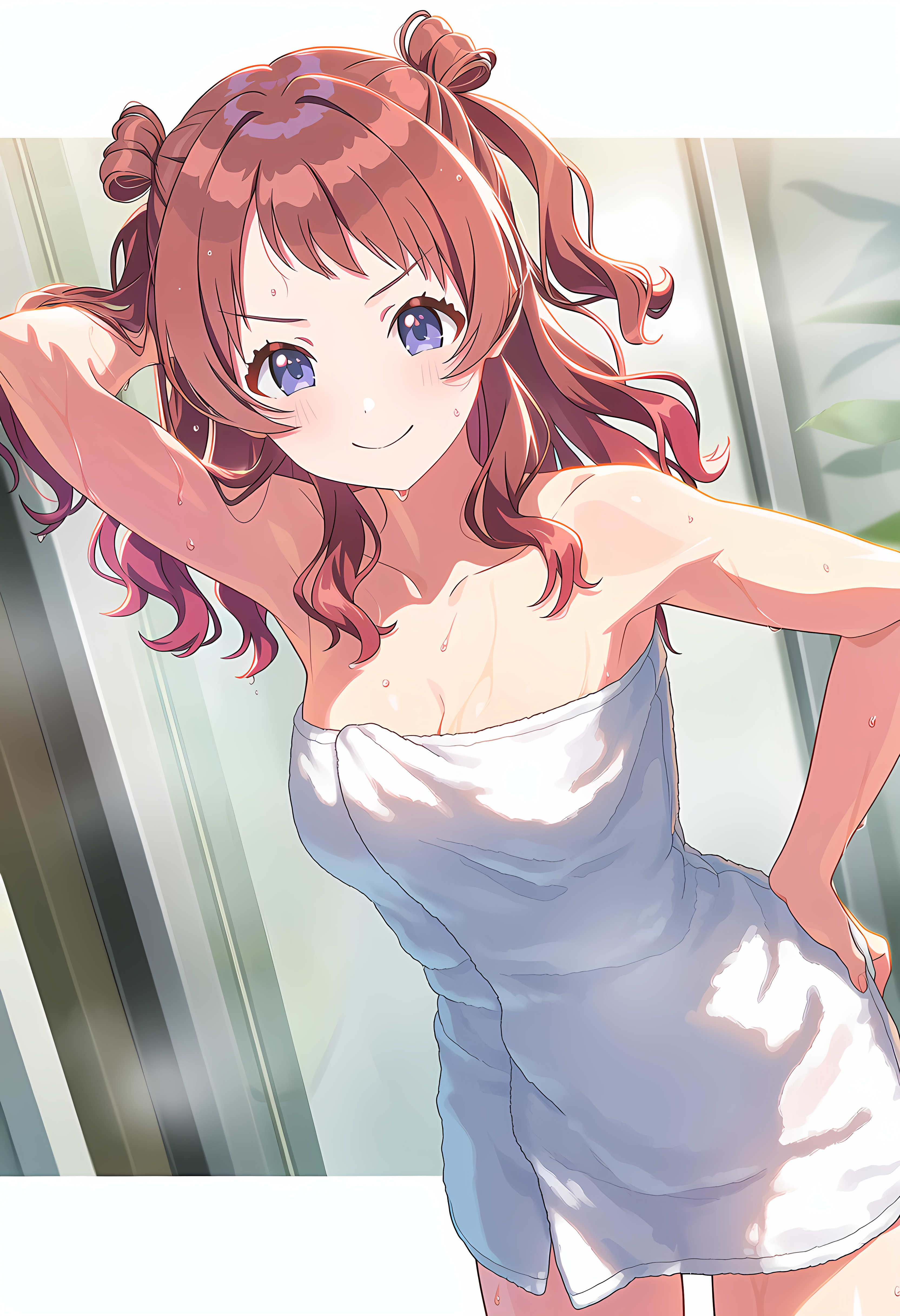 お風呂上がりの花海咲季