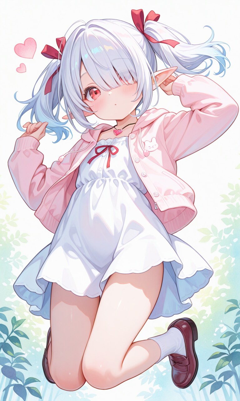パステルカラーのシロネさん