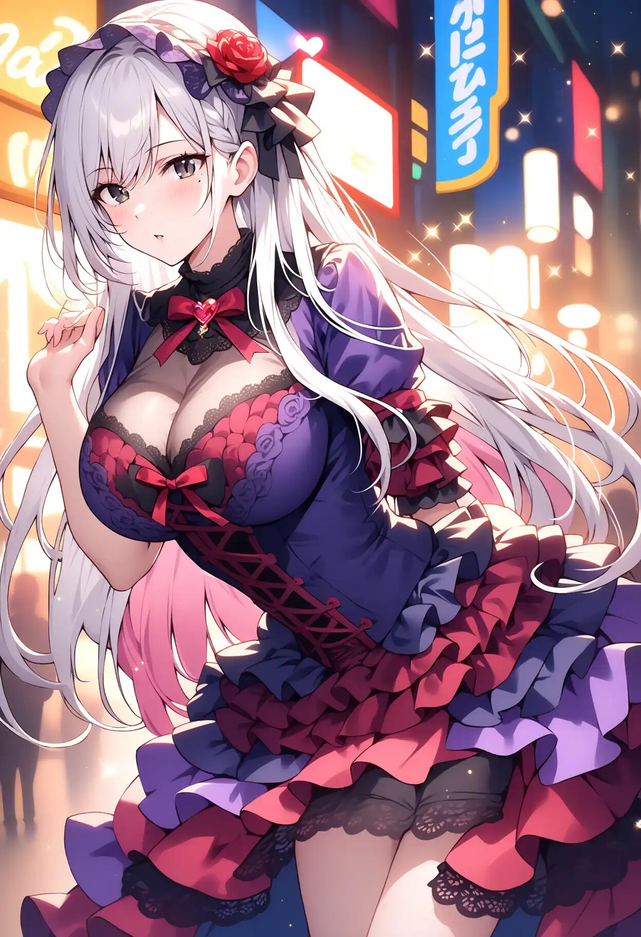 ドレス姿