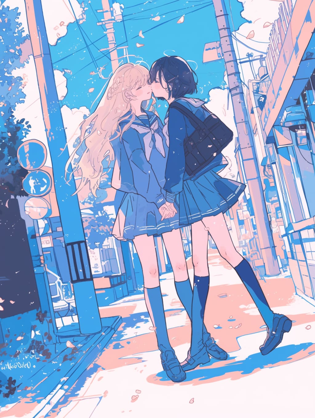 キスしたい二人のJK131