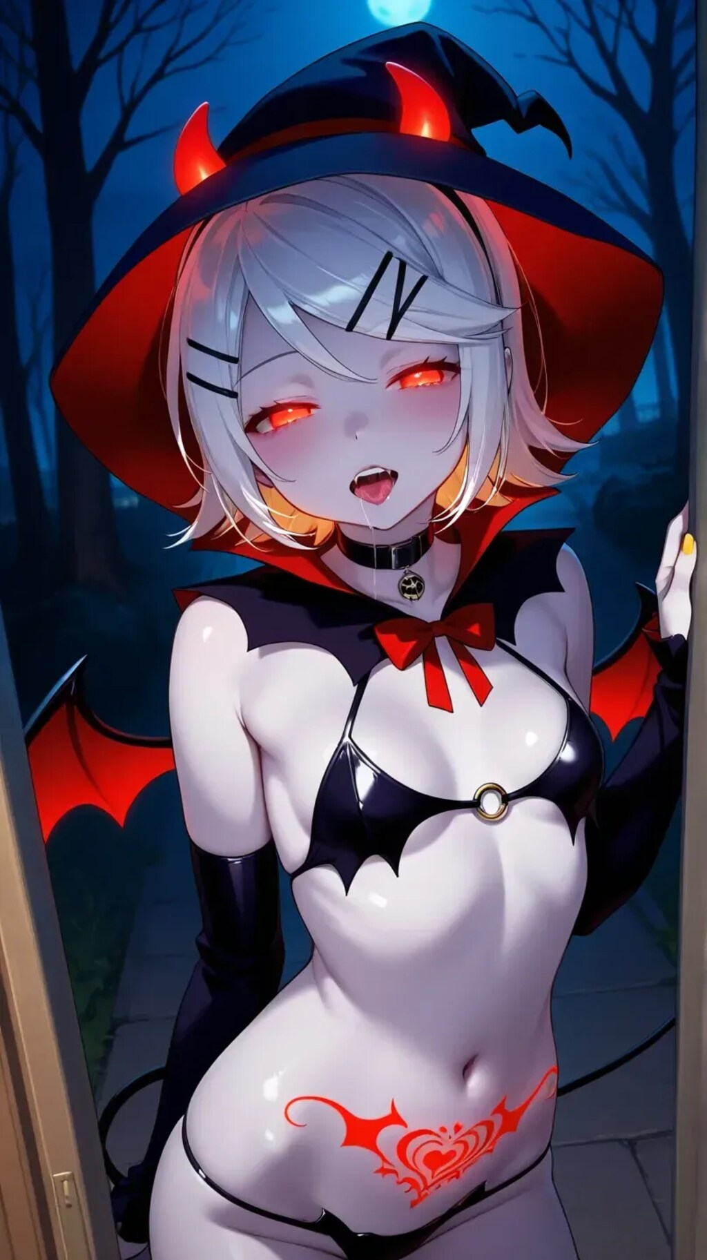 淫紋が疼くサキュバスリンちゃん