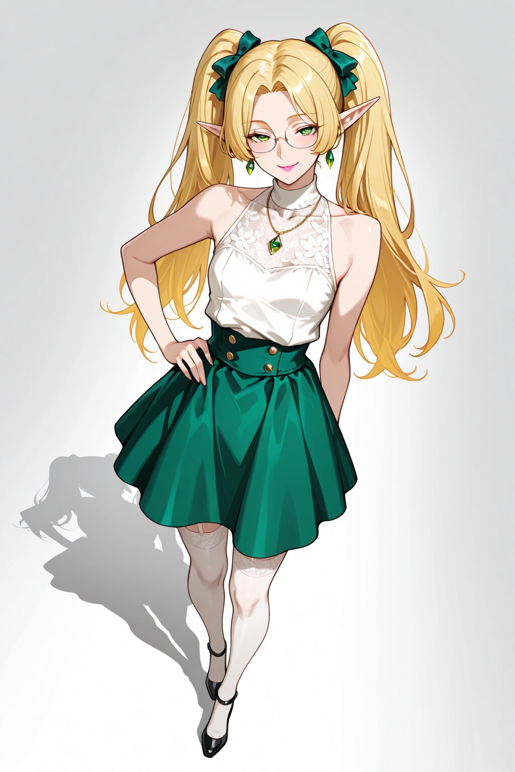 うちの子イメチェン　エルフさん