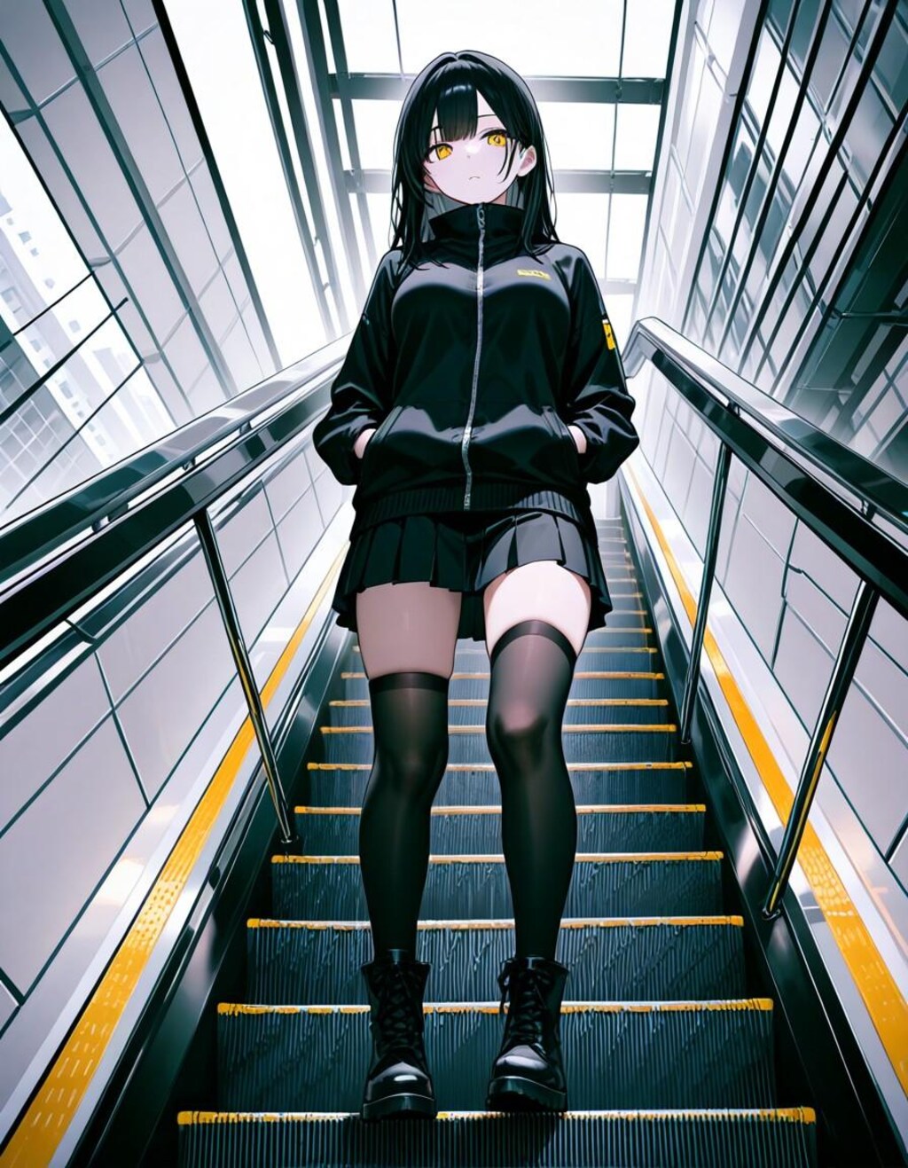 ガール in ブラック