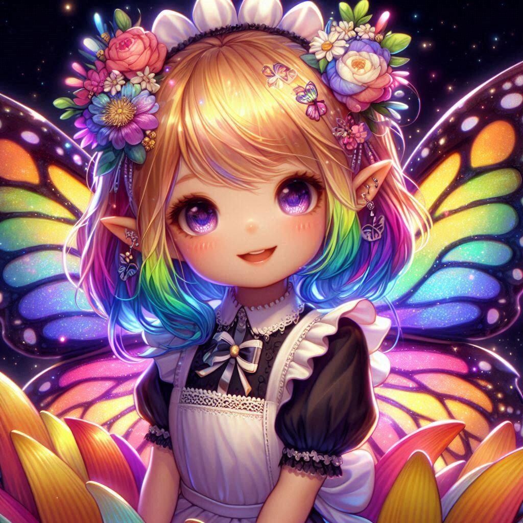 ご褒美は花の蜜