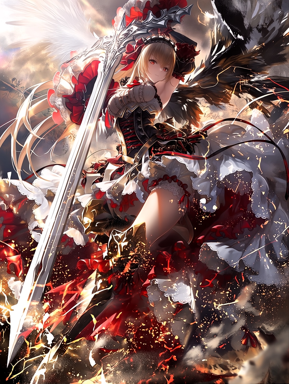 堕天使 | の人気AIイラスト・グラビア