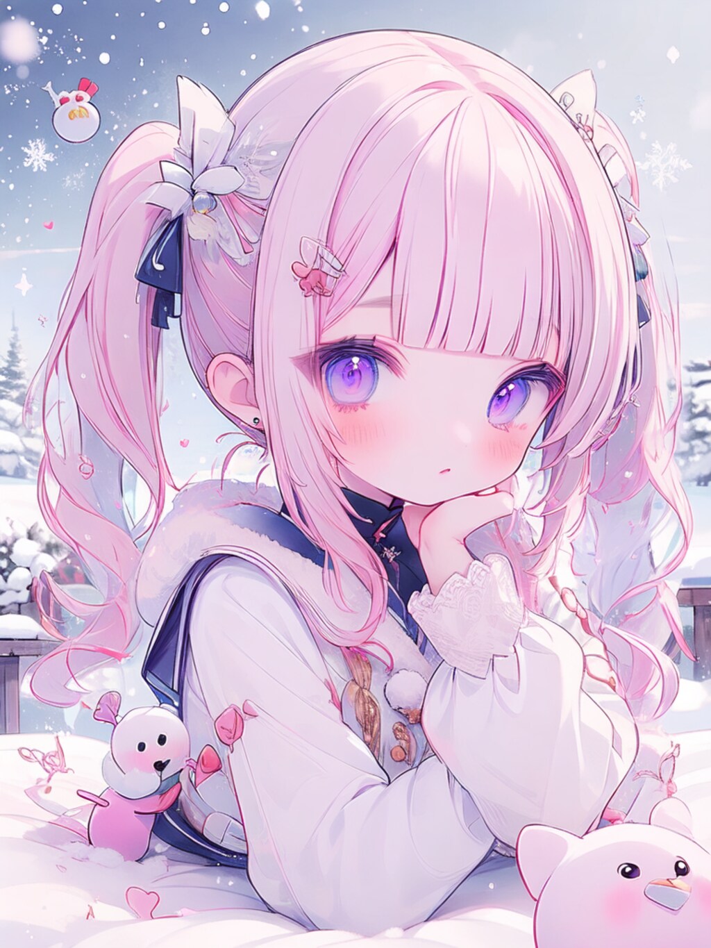 ❄️さむいの？❄️