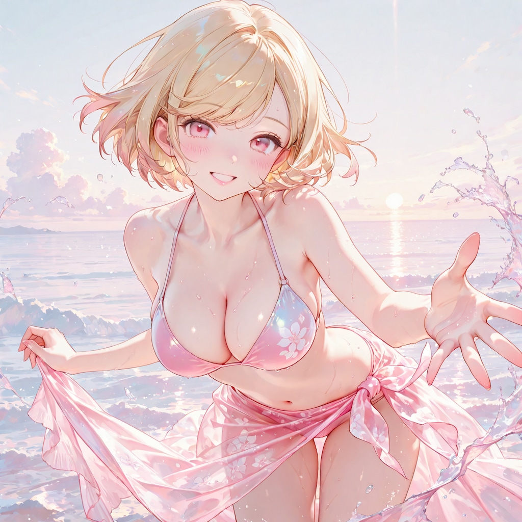 淡い海