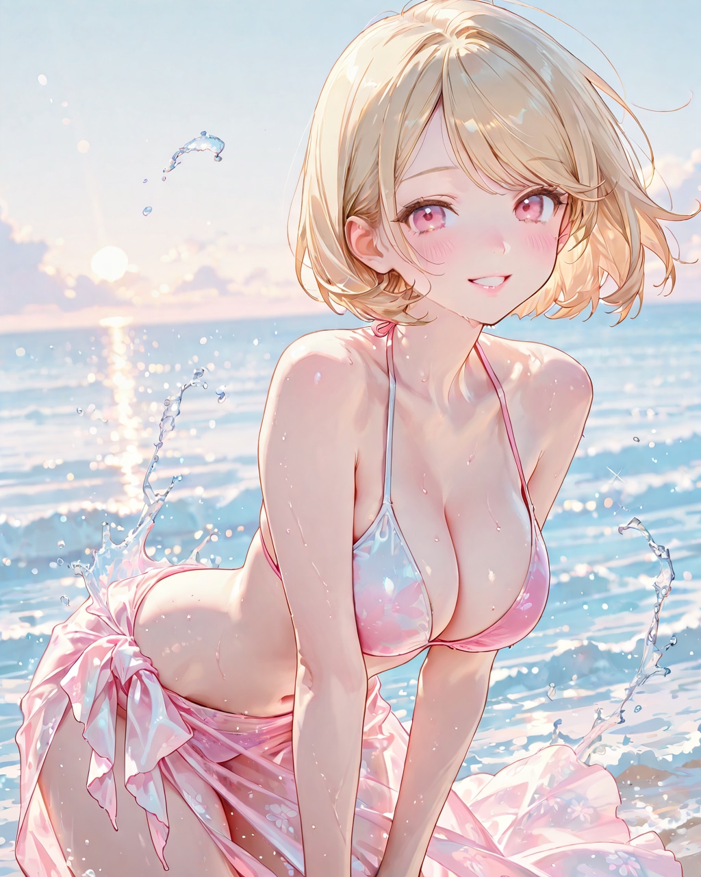 淡い海