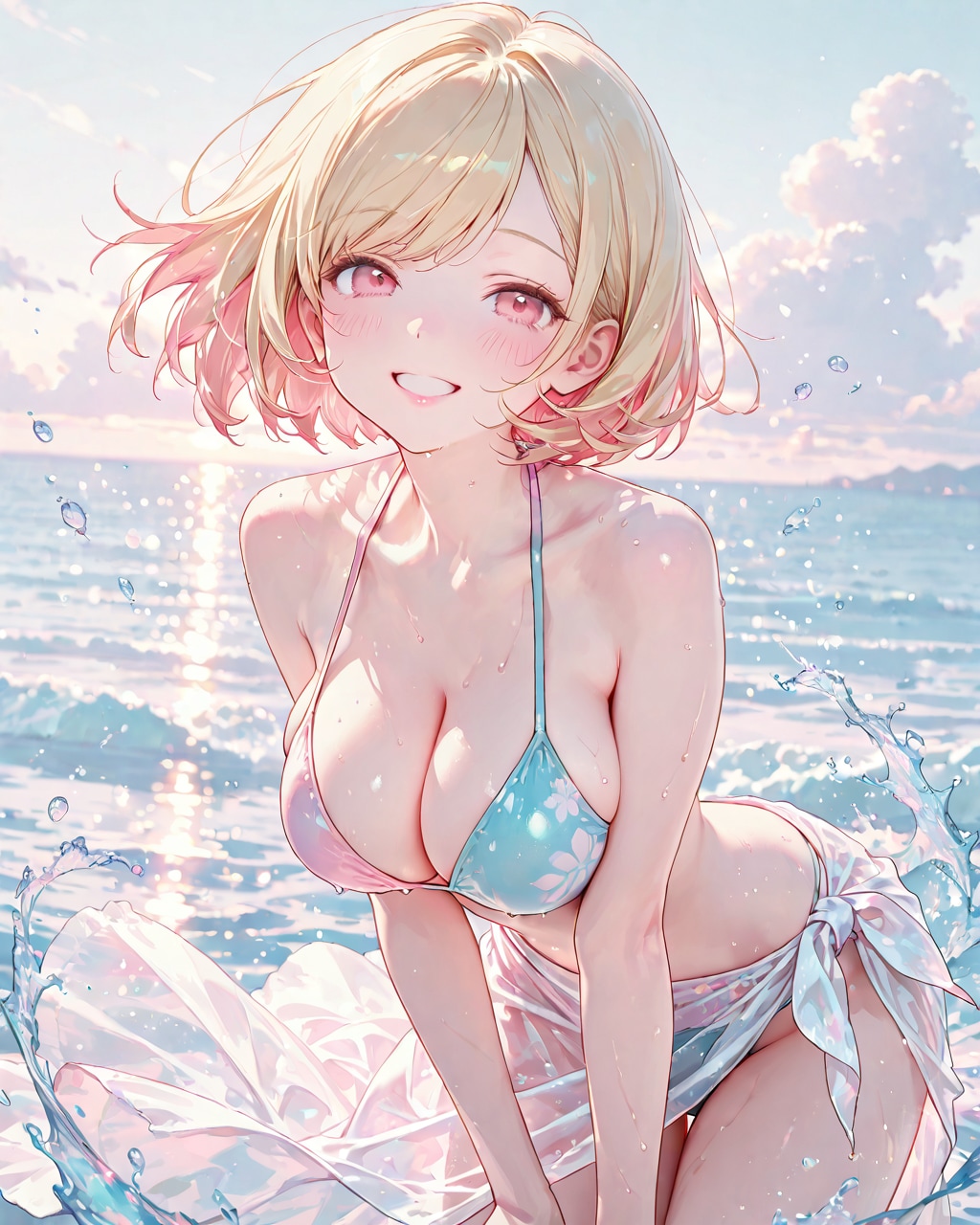 淡い海