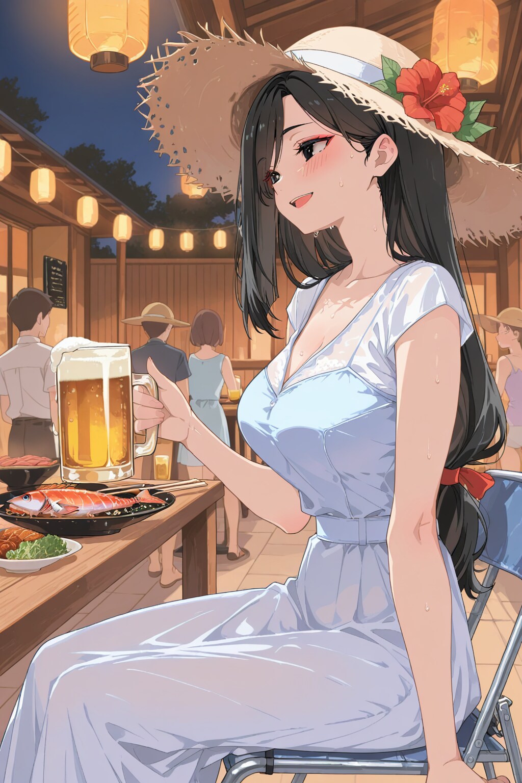 ビアガーデン鈴音さん