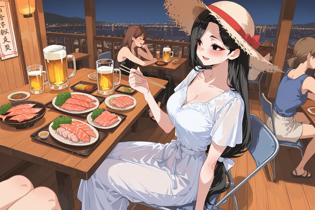 ビアガーデン鈴音さん