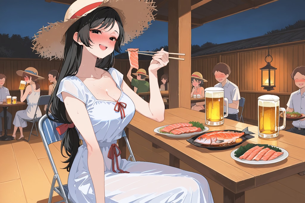 ビアガーデン鈴音さん