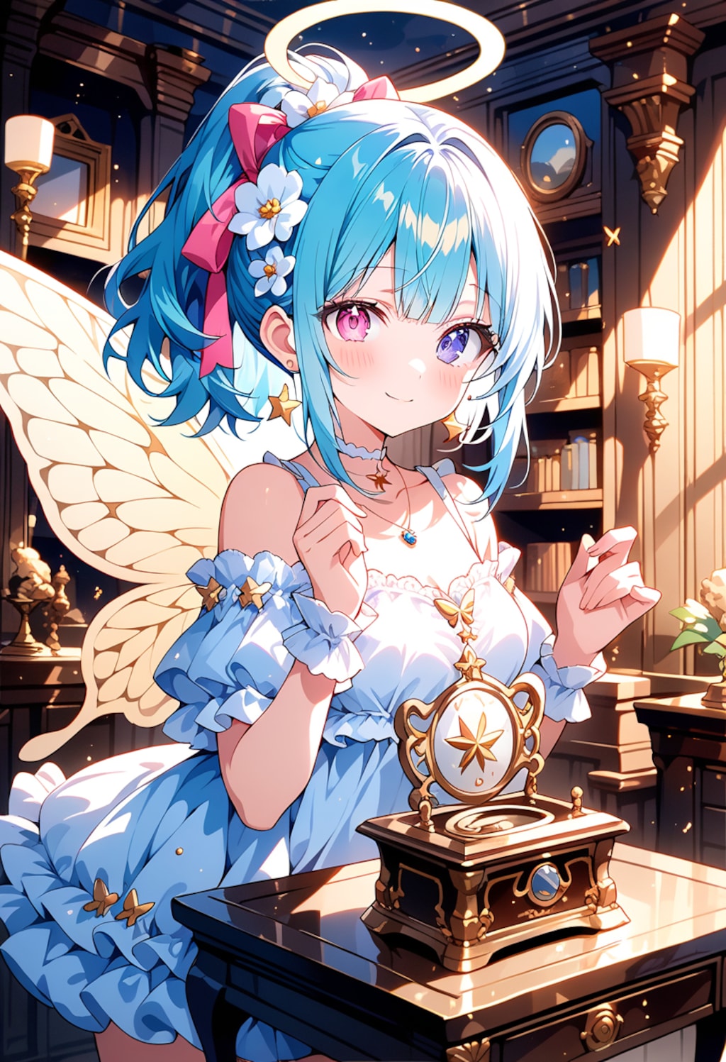 オルゴールを聞きながら