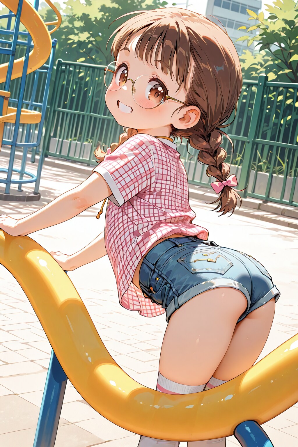 委員長ちゃんは外でよく遊ぶ子…でした