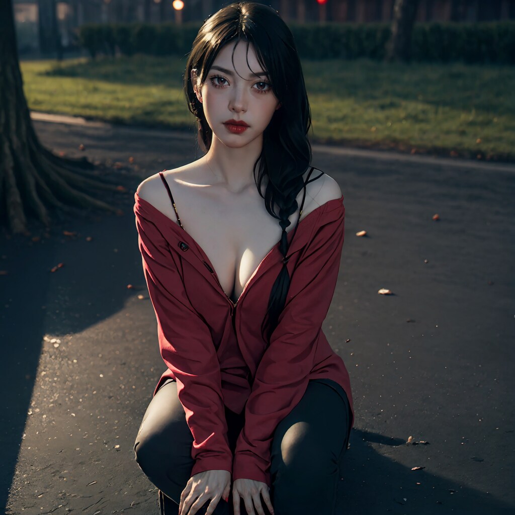 スパイファミリーのセクシーな殺し屋「ヨルフォージャー」のアートヌード（リアルコスプレ）