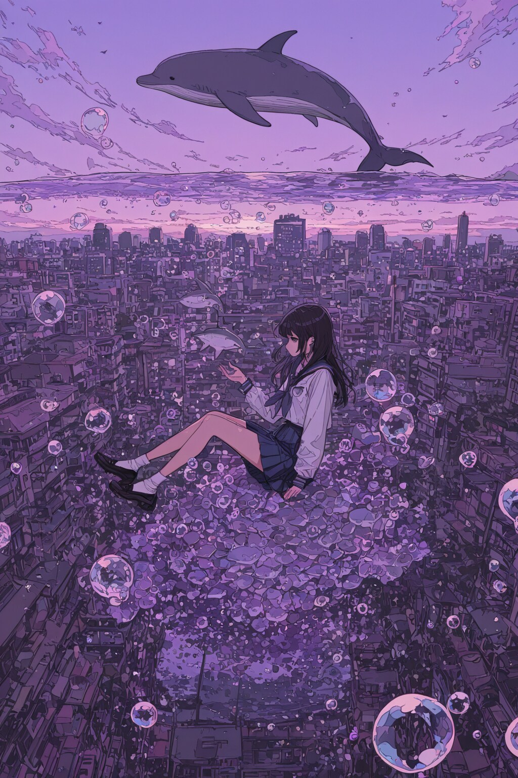 空を泳ぐ(PEGASUS)(2) | の人気AIイラスト・グラビア