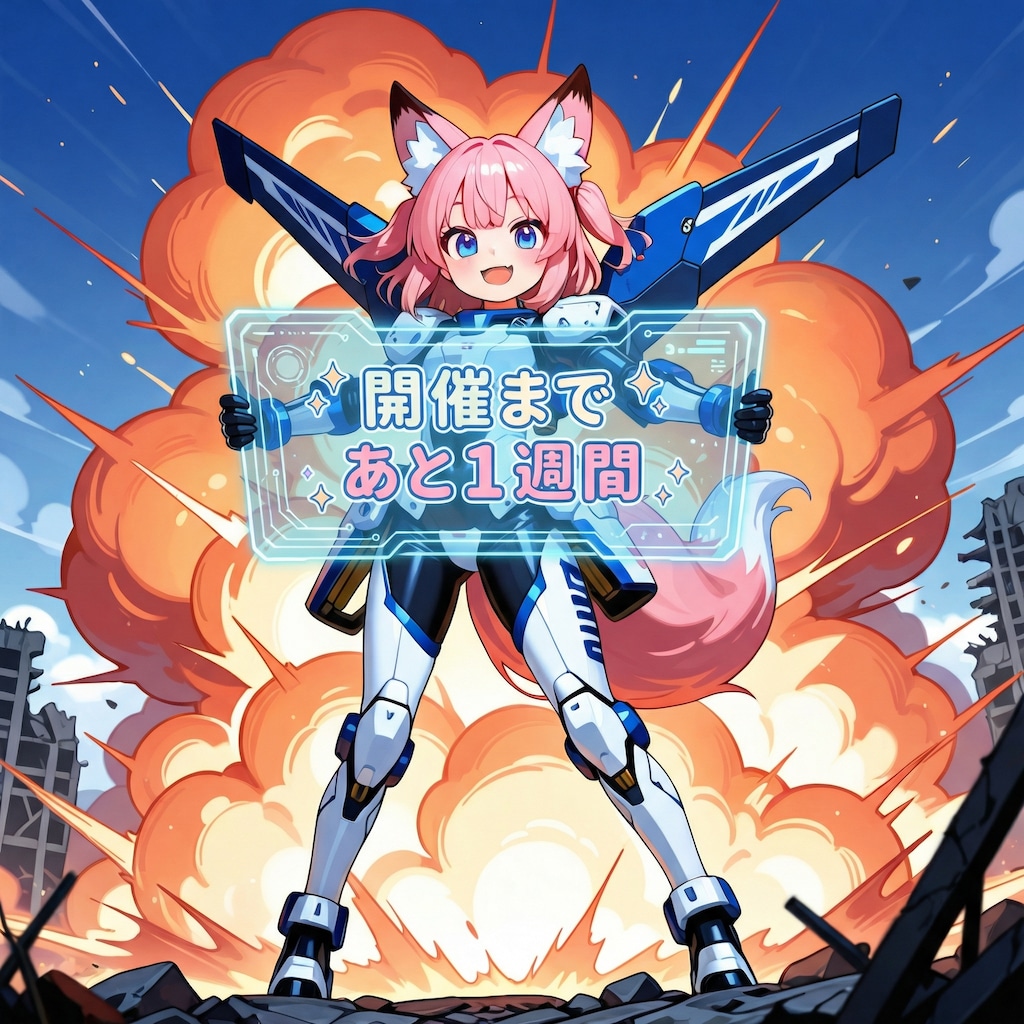 【投稿企画】ケモミミパワードスーツ開催まであと１週間！！