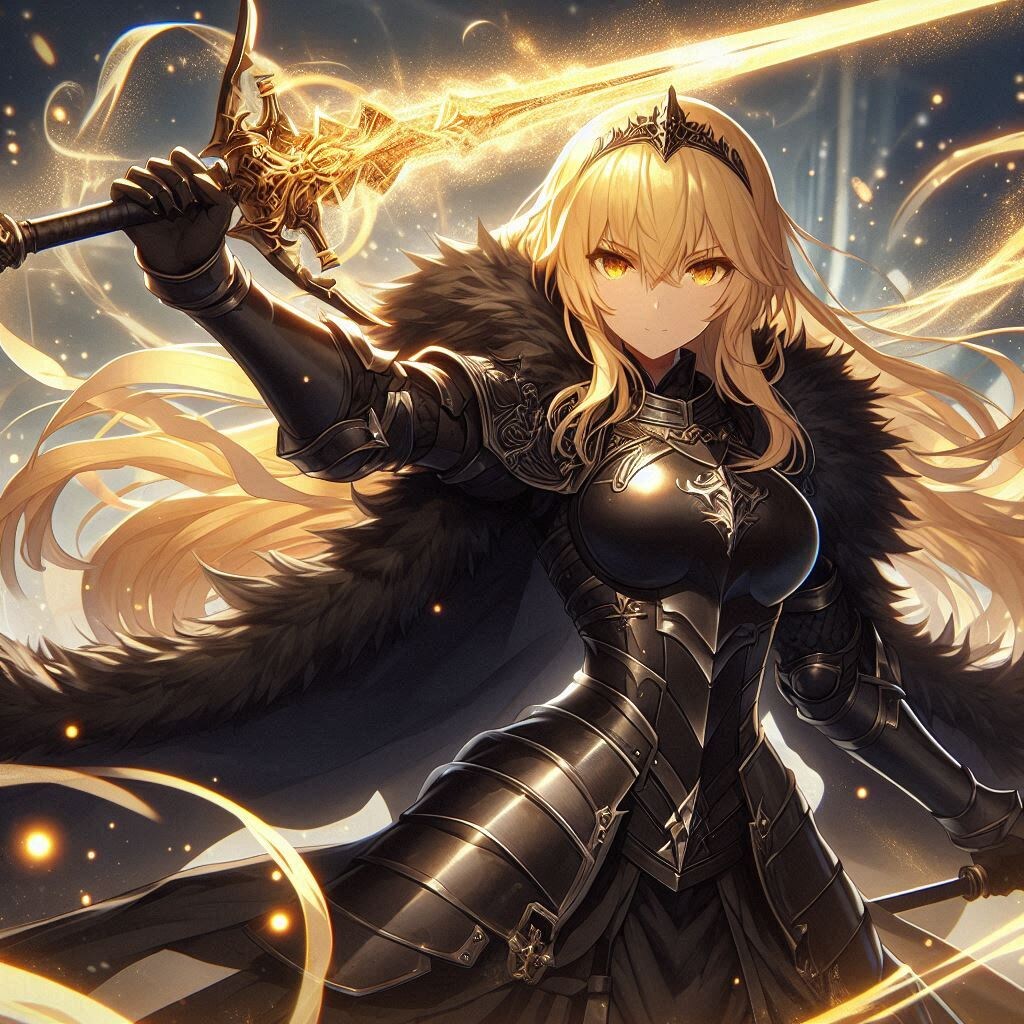 ブロンドの女騎士さん753