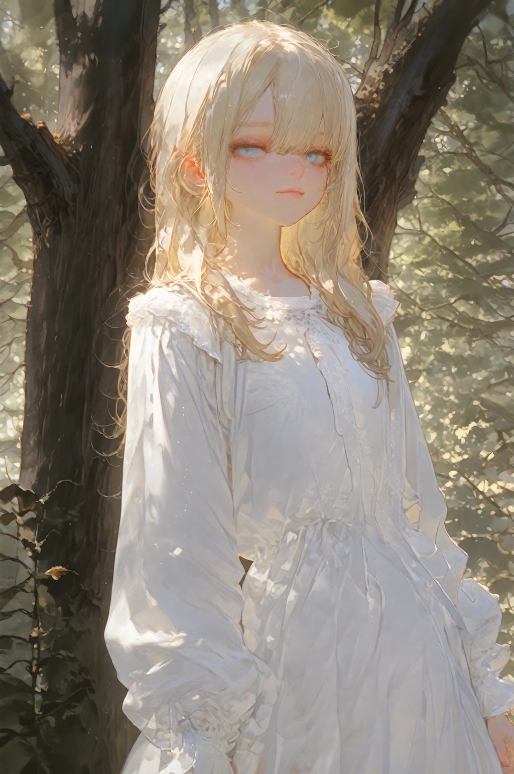 眠れる森の少女