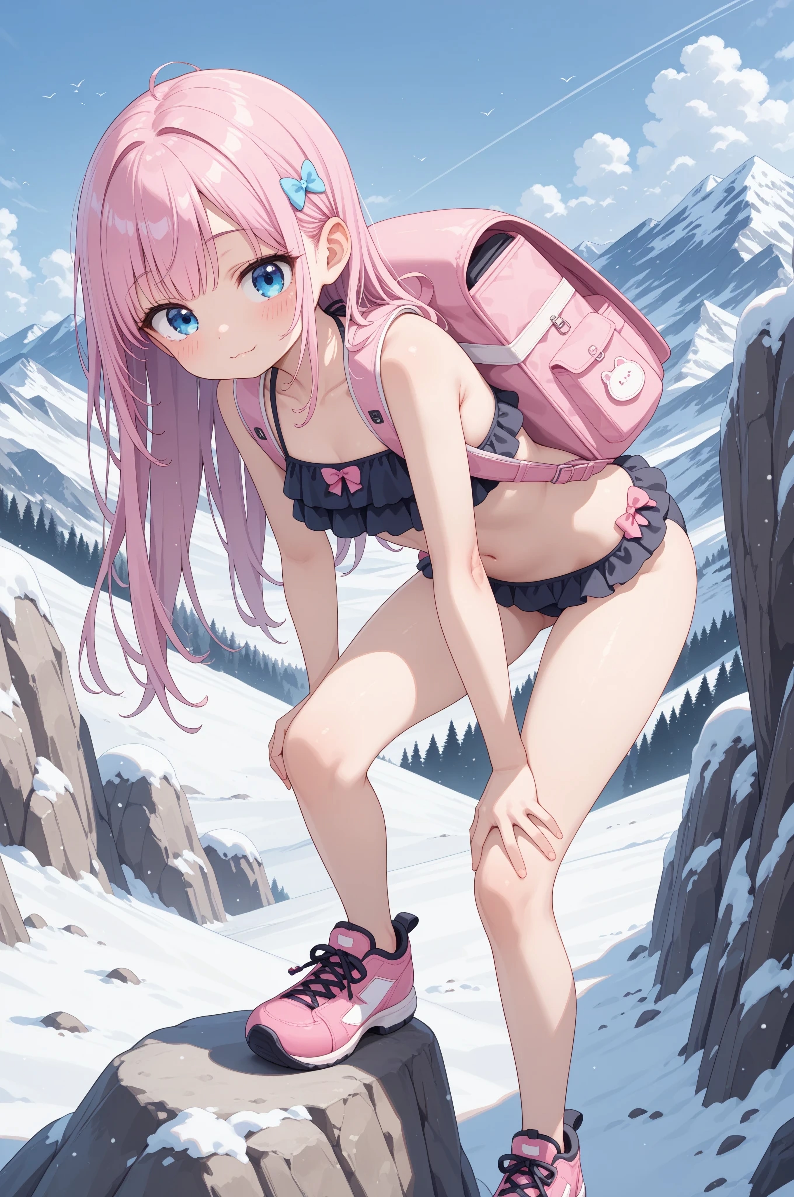 水着登山