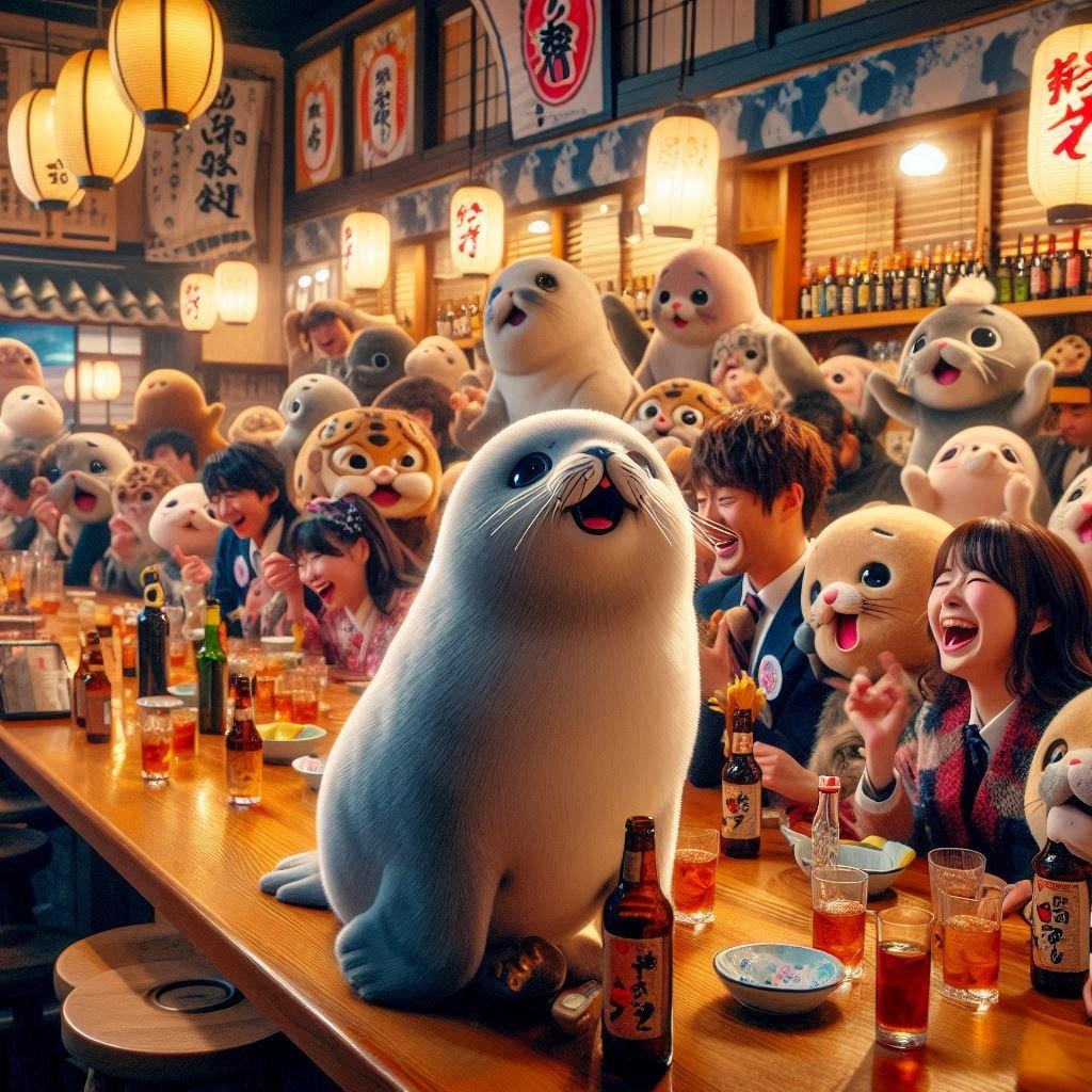 アザラシ忘年会